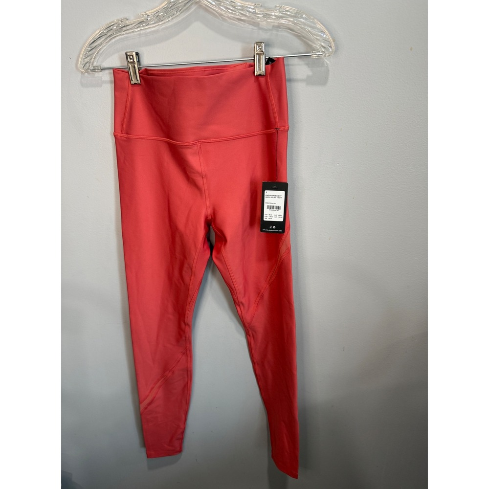 Peloton Endurance Light Mech Splice Tight Coral Pink Mesh Leggings WB00756-613 S